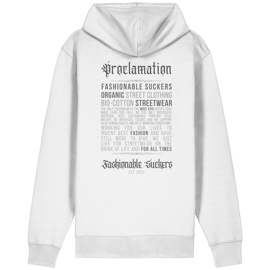 FS Signature 1.6 - White Zipper back print