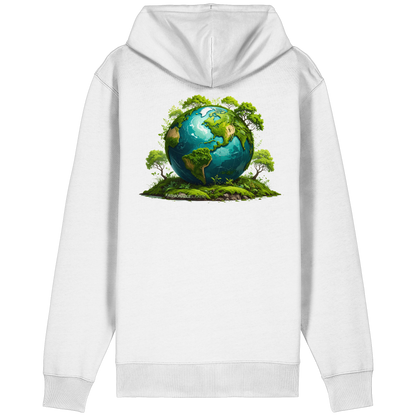 Mother Earth White Zipper