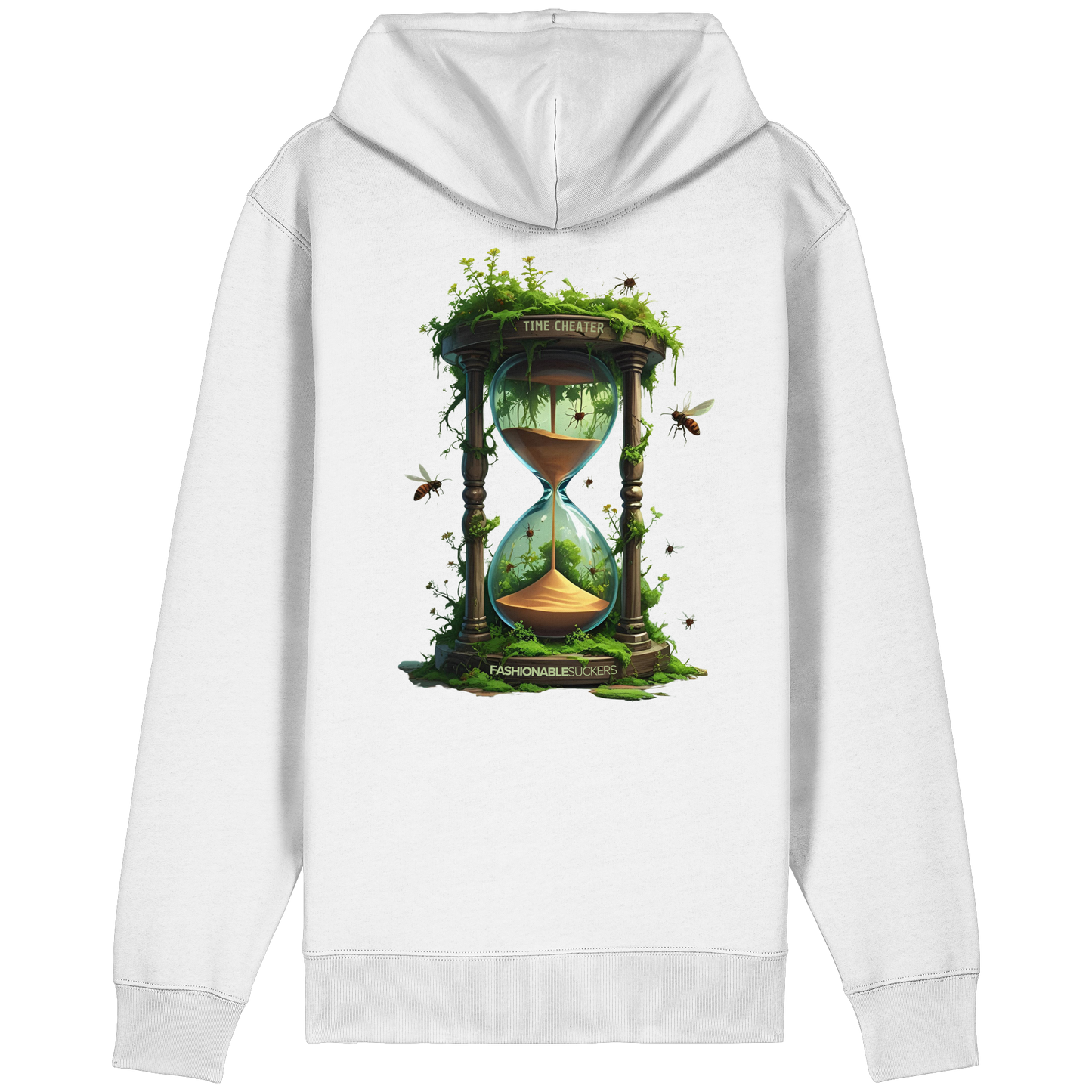 Time Cheater White Zipper