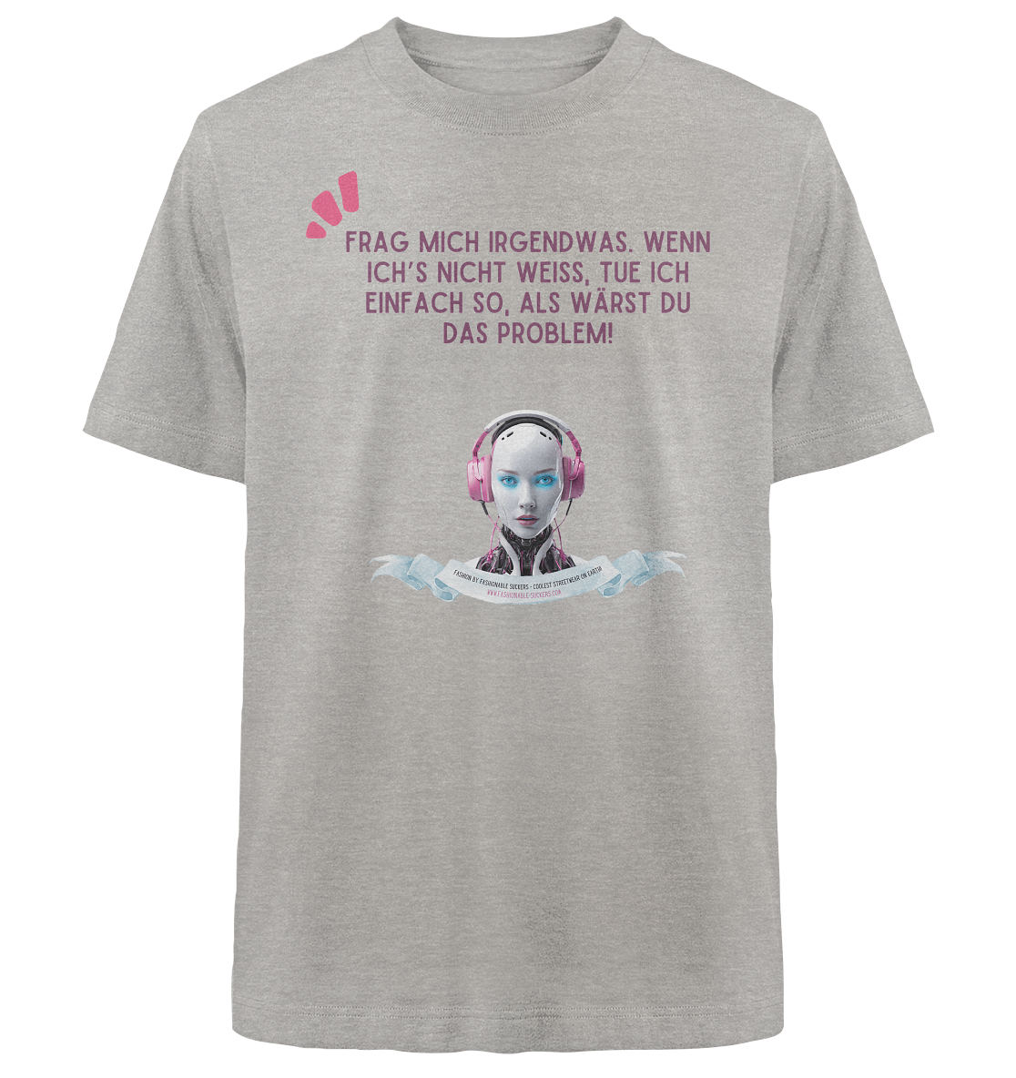 Know it all - Magenta (Heavy Oversized Organic)