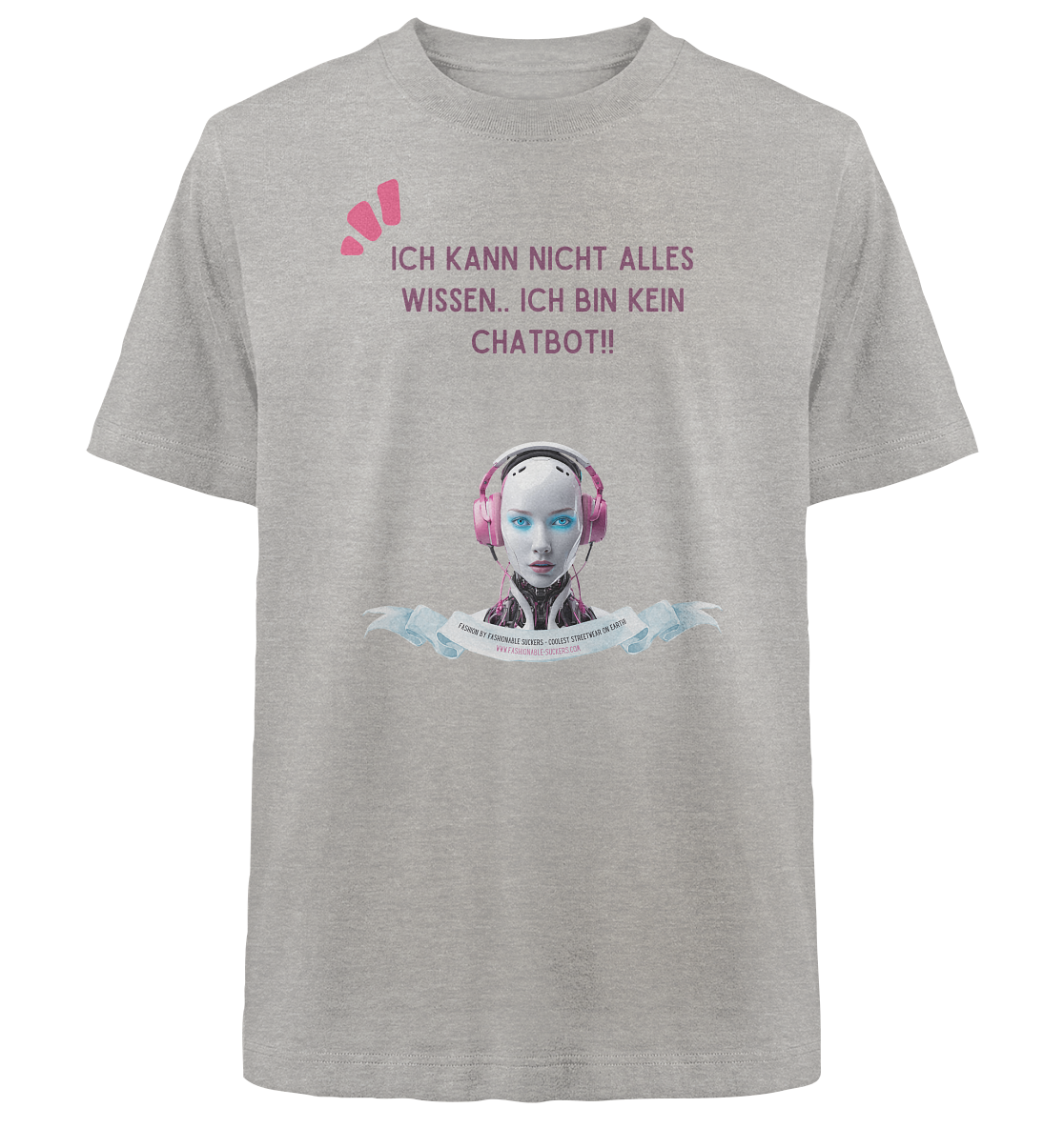 Donno all - Magenta (Heavy Oversized Organic)