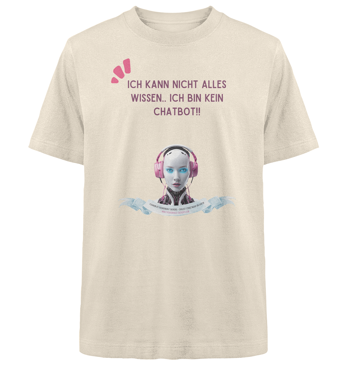 Donno all - Magenta (Heavy Oversized Organic)