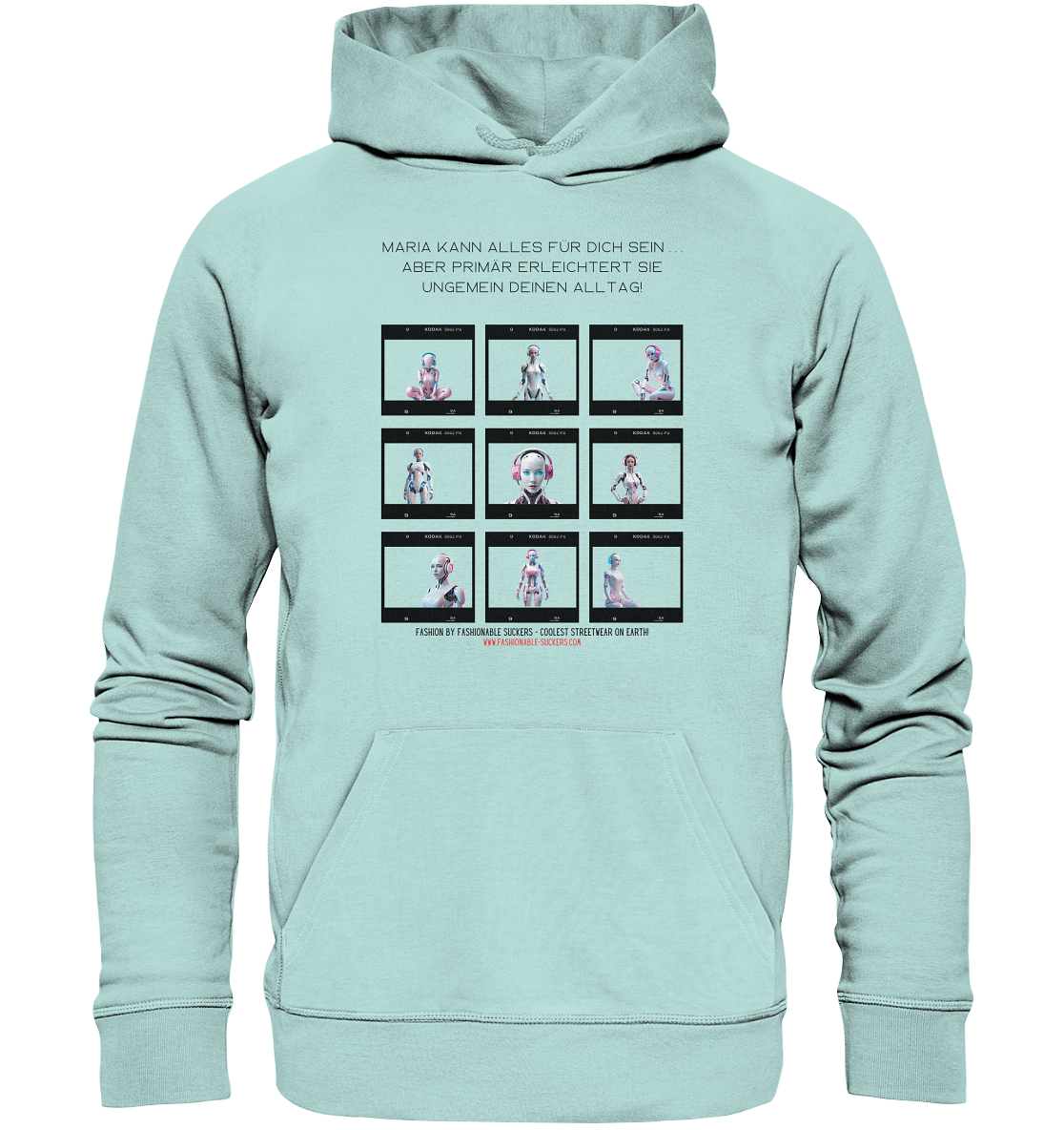 Alltag-Erleichterung (Organic Hoodie)