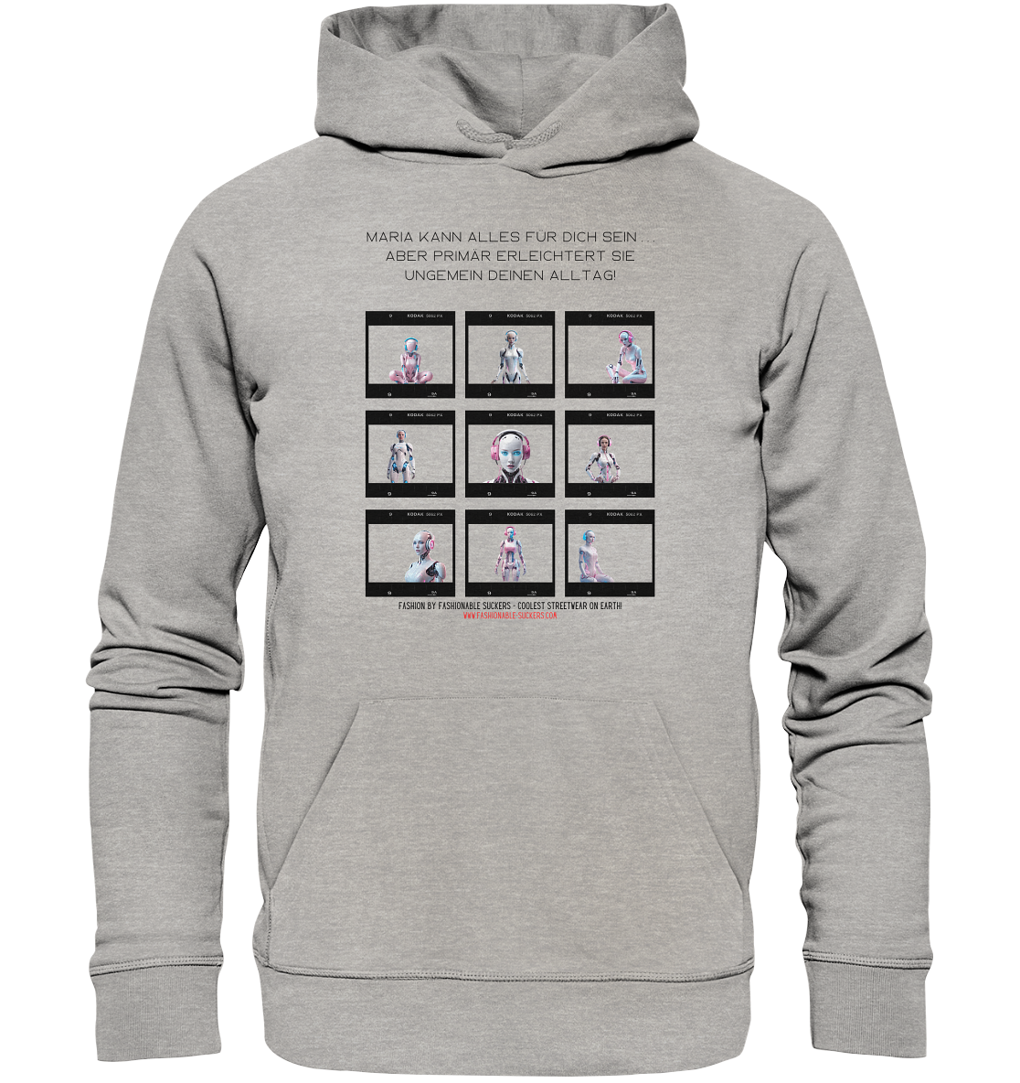 Alltag-Erleichterung (Organic Hoodie)