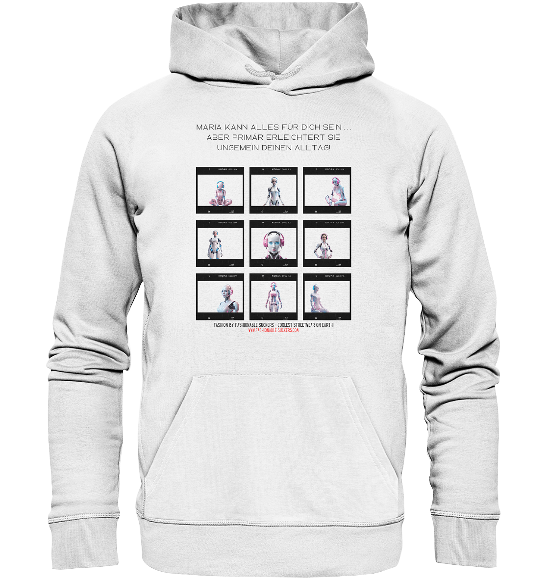 Alltag-Erleichterung (Organic Hoodie)