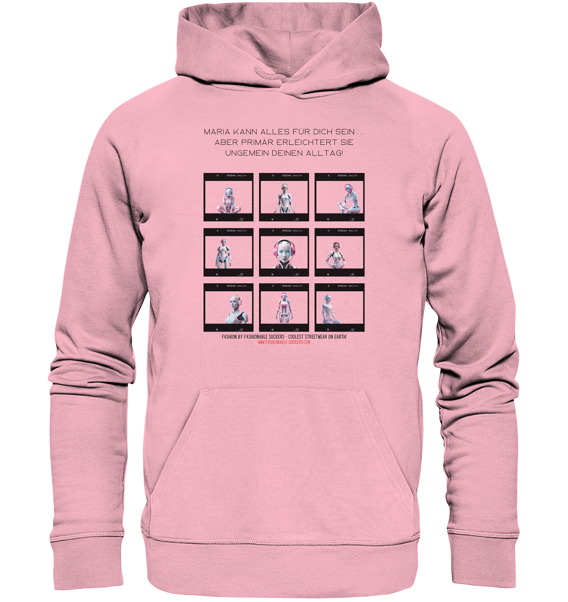 Alltag-Erleichterung (Organic Hoodie)