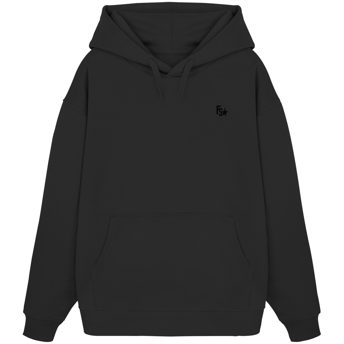 FS Primal Zero - Black Hoodie front logo