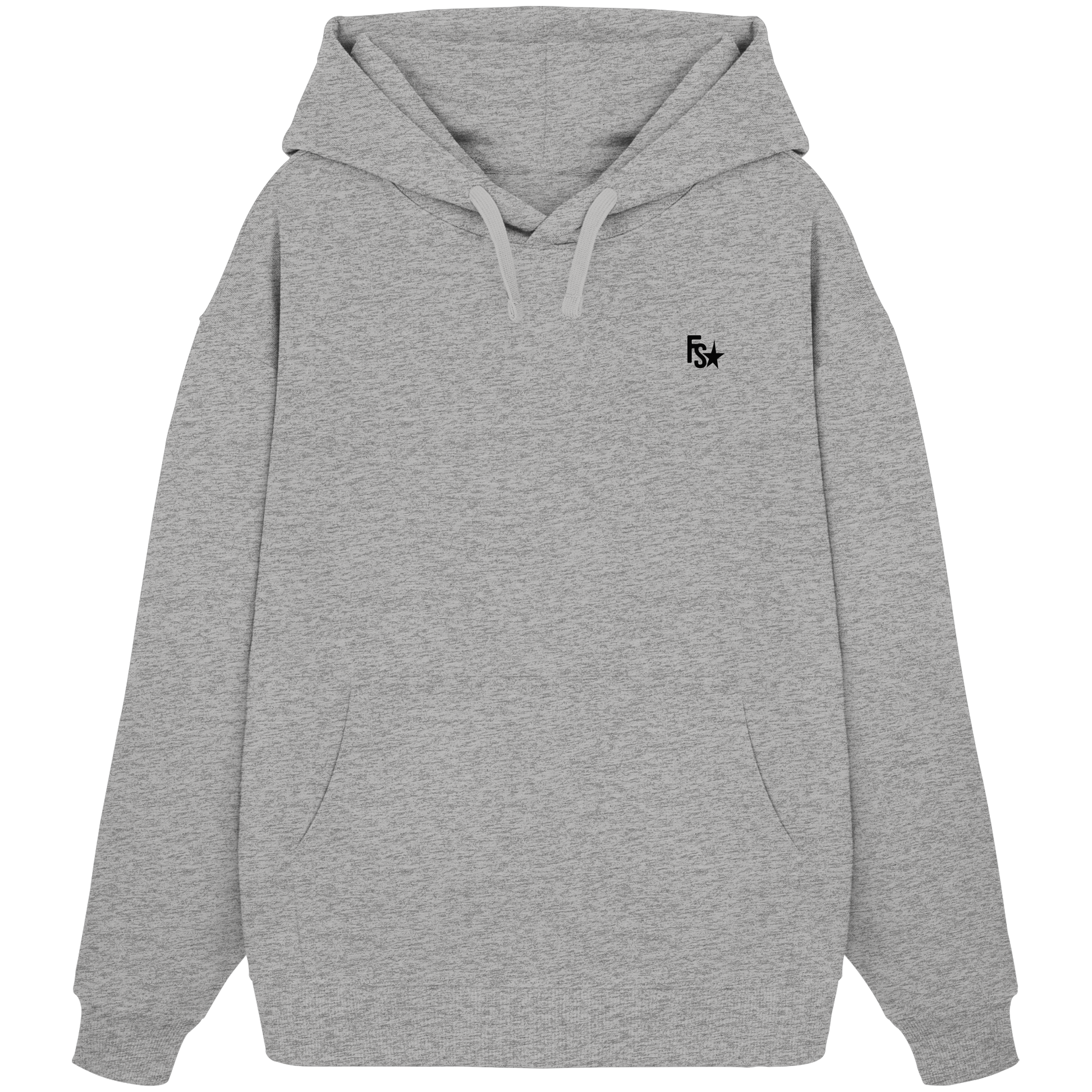FS Signature 2.0 - Grey Hoodie front logo
