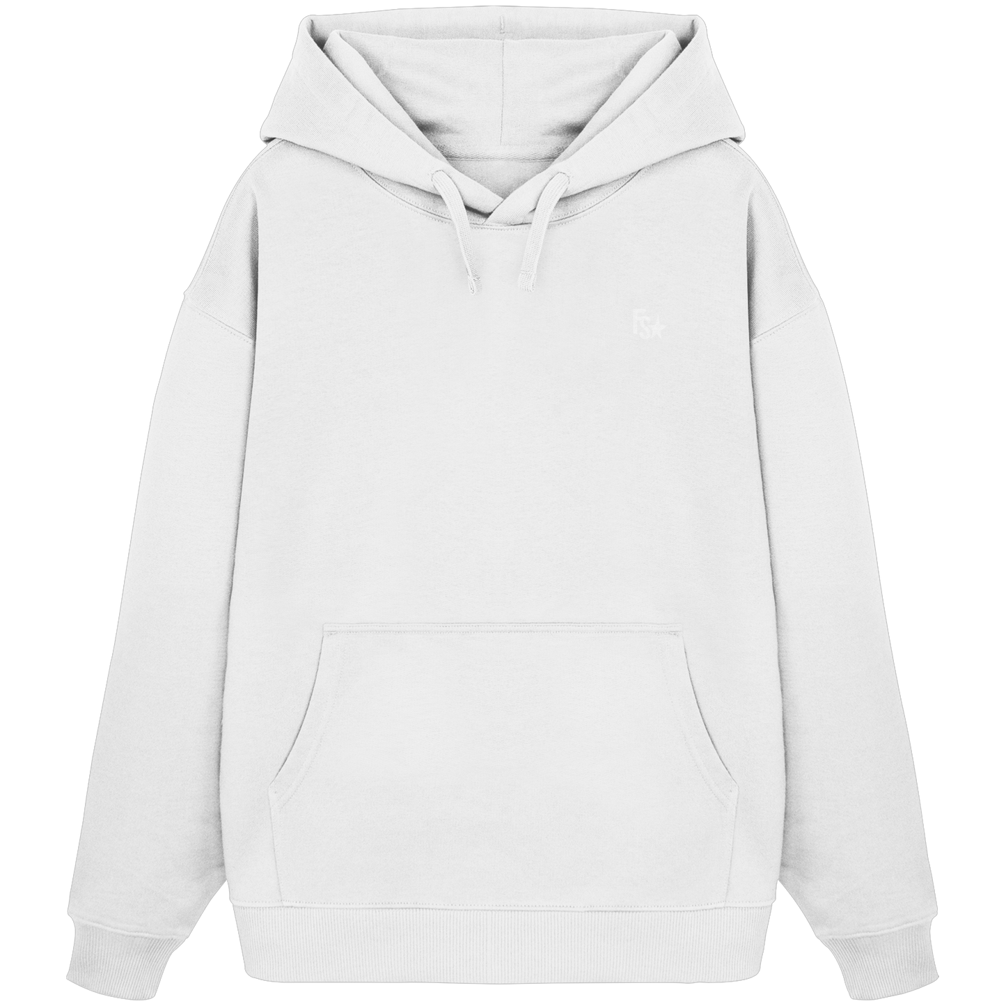FS Primal Zero - White Hoodie front logo