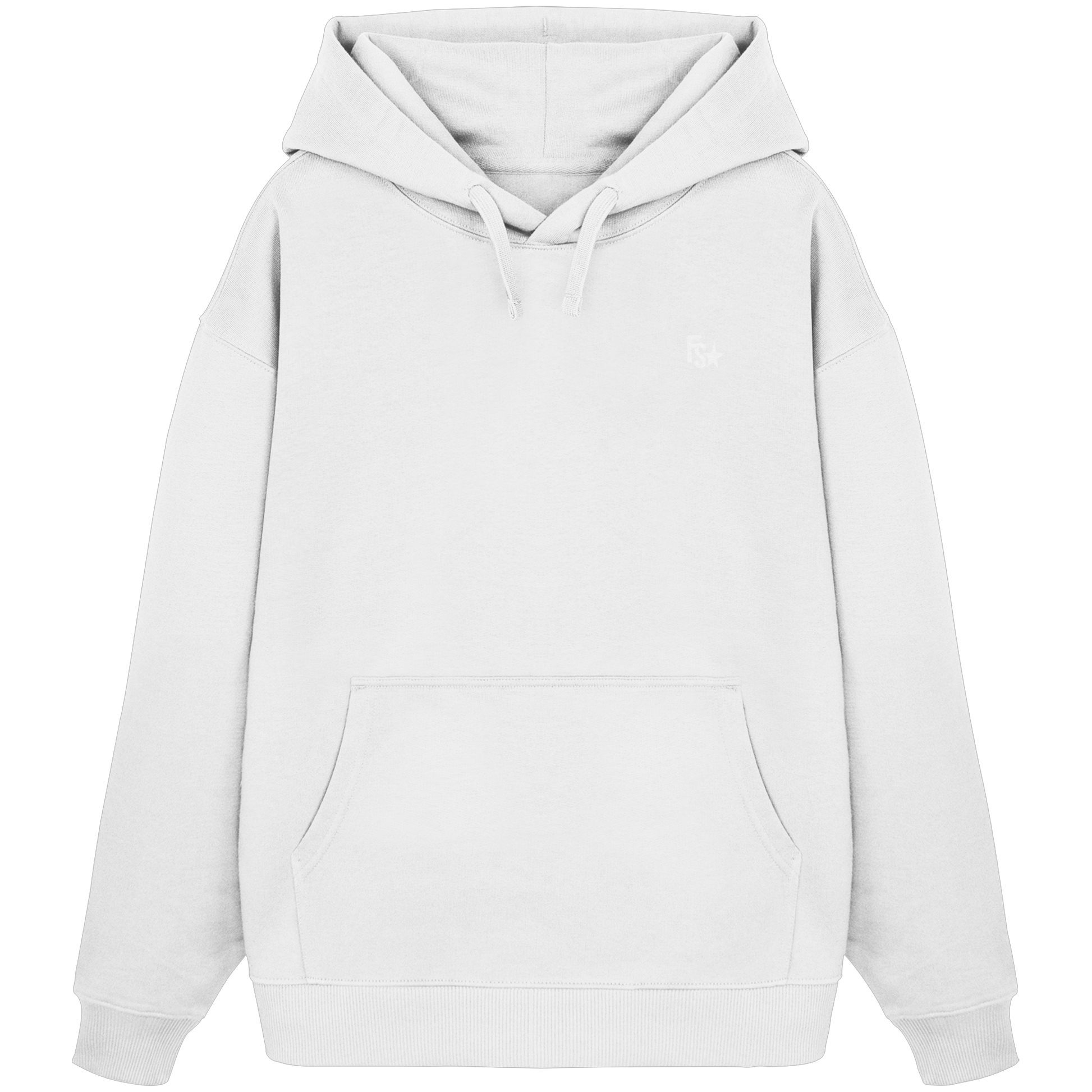 FS Primal Zero - White Hoodie front logo