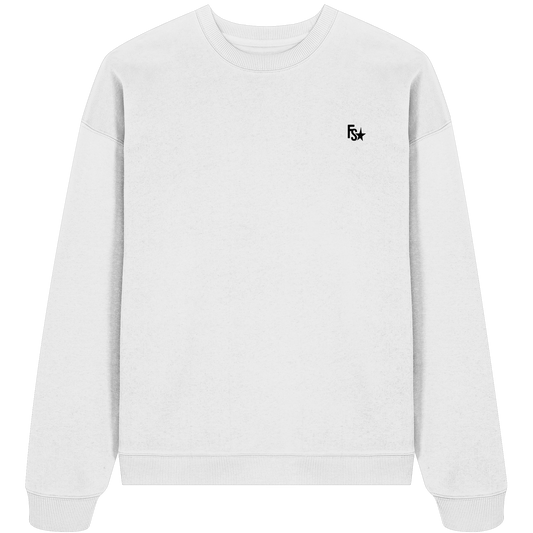 FS Signature 2.0 - White Sweatshirt front logo
