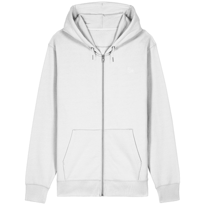 FS Primal Zero - White Zipper front logo