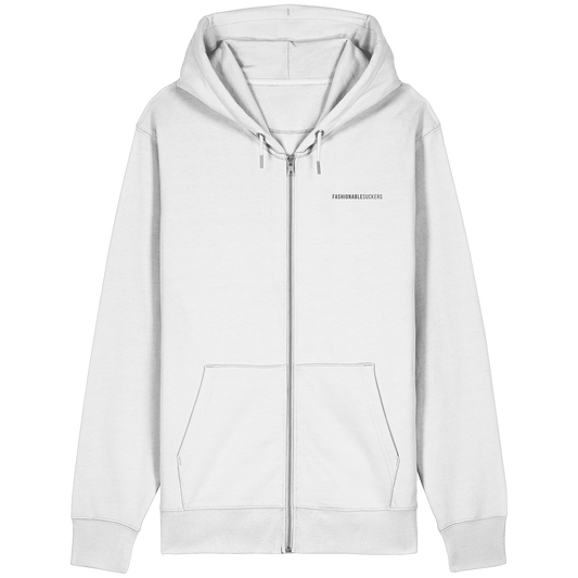 Above of us White Zipper