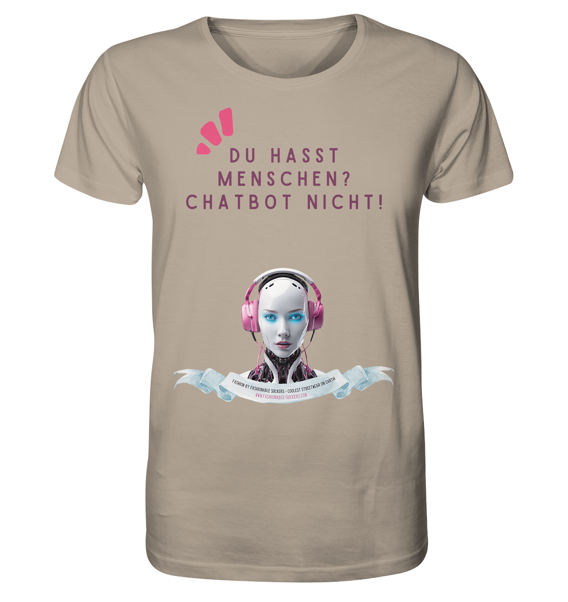 Hate humans - Magenta (Organic)