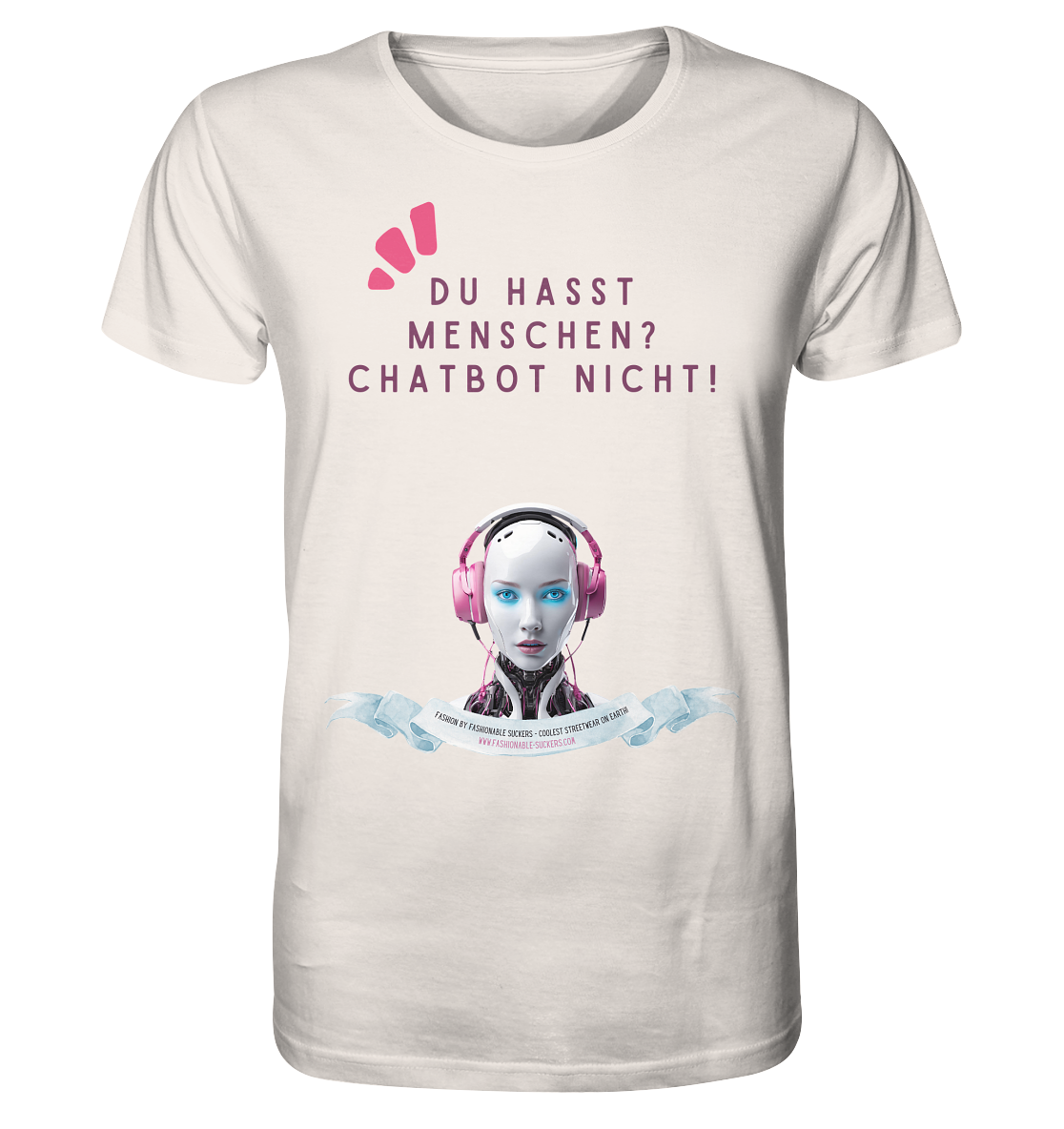 Hate humans - Magenta (Organic)