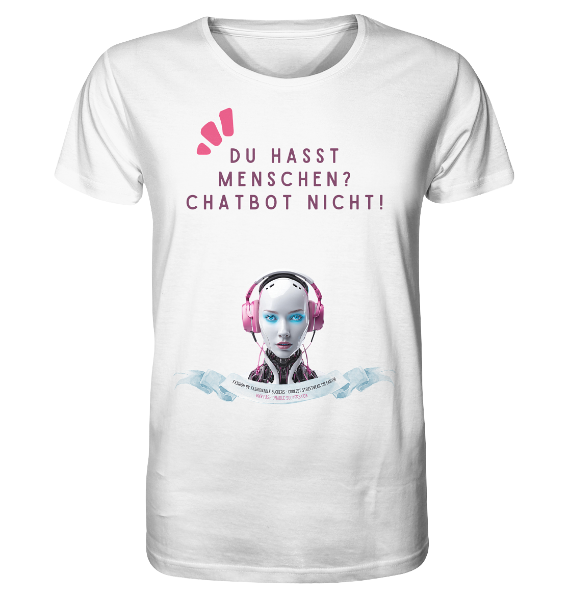 Hate humans - Magenta (Organic)