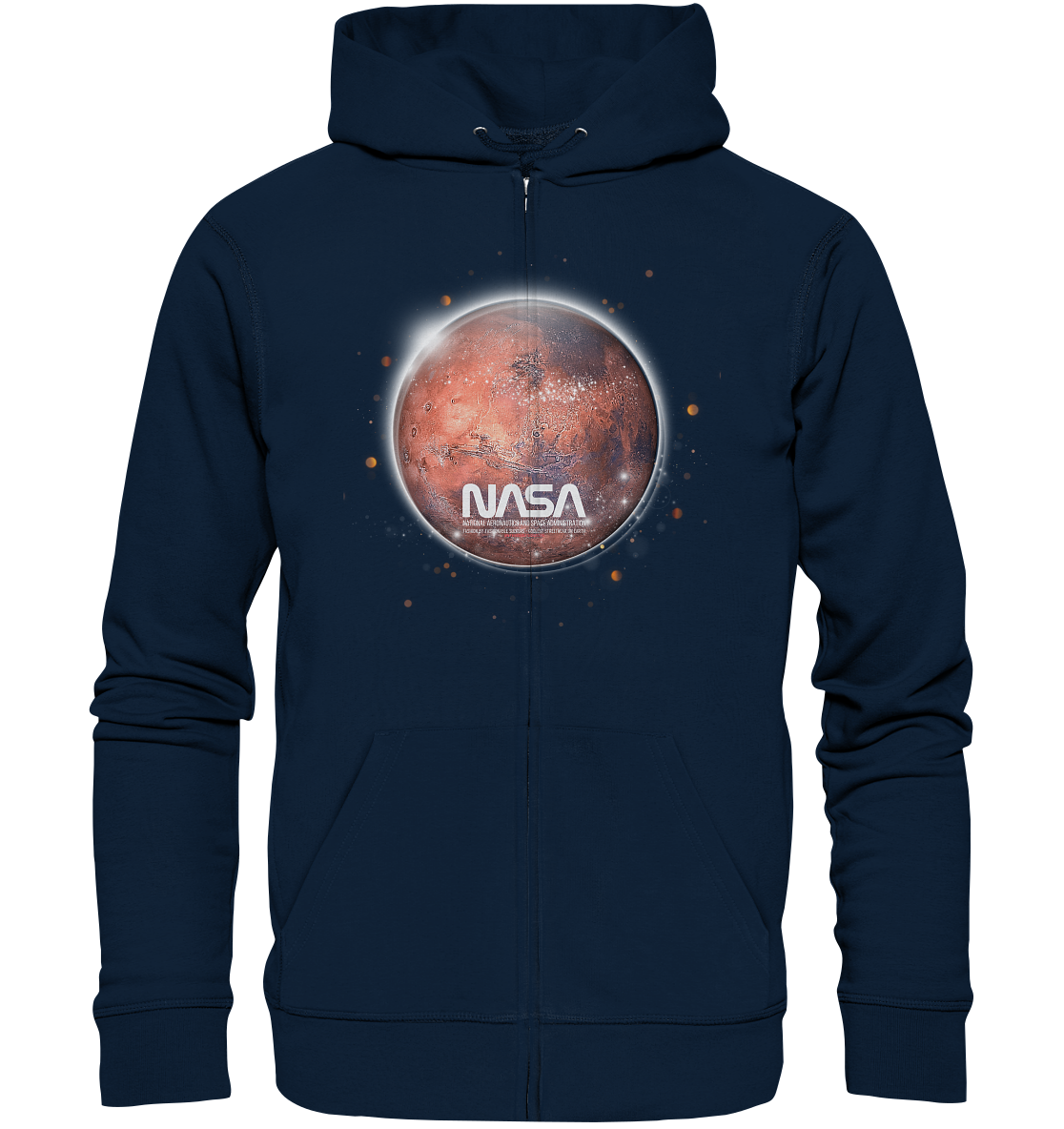 NASA Mars White